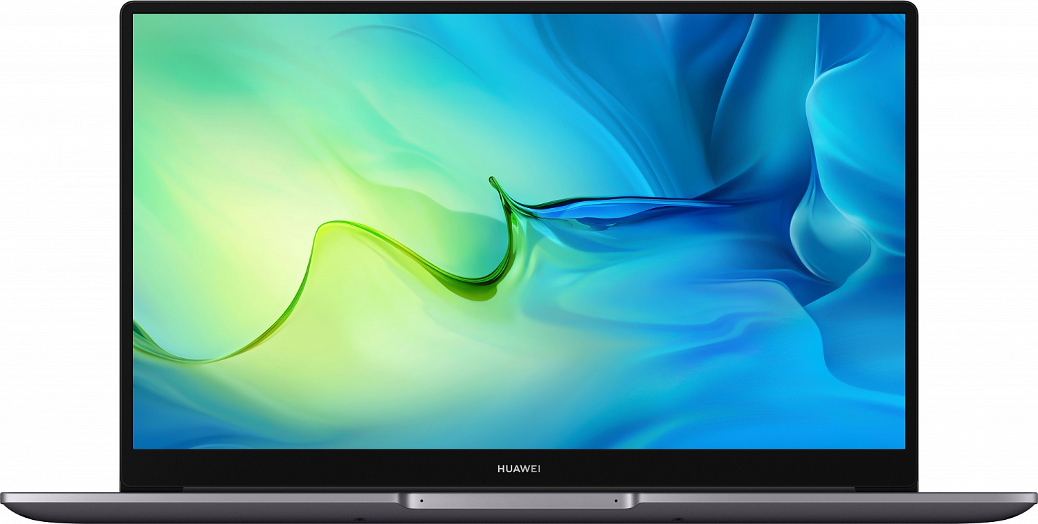 Ноутбук Huawei MateBook D 15 BoDE-WDH9 Core i5 1155G7 8Gb SSD256Gb Intel Iris Xe graphics 15.6" IPS FHD (1920x1080) noOS grey space WiFi BT Cam (53013URV)