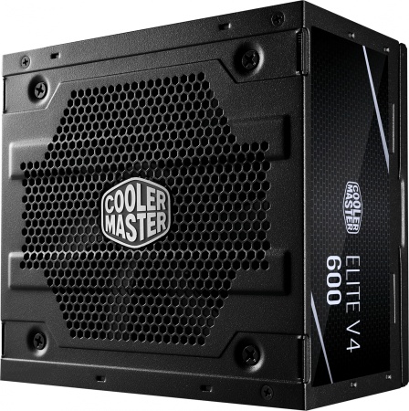 Блок питания Cooler Master ATX 600W Elite V4 80+ (20+4pin) APFC 120mm fan 5xSATA RTL