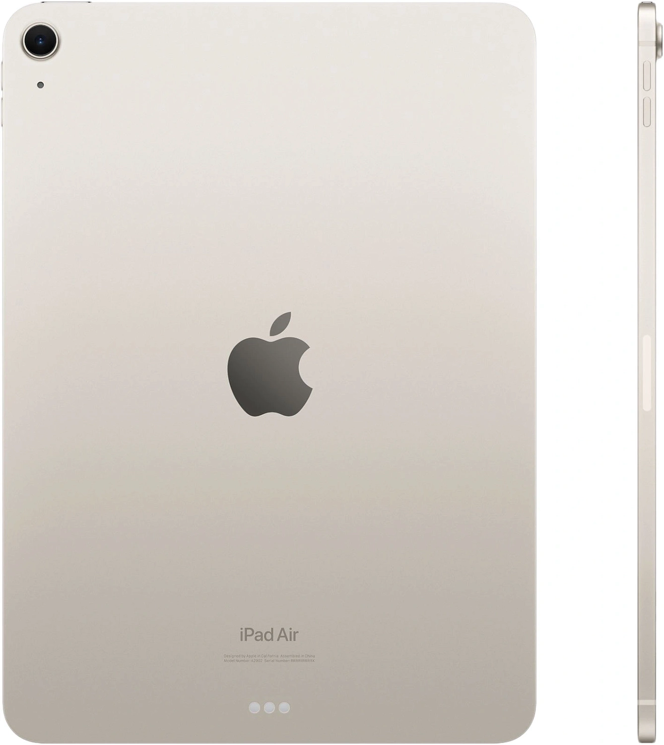 Планшет Apple iPad Air 2024 A2898 M2 2.99 8C RAM8Gb ROM512Gb 13" IPS 2732x2048 iOS сияющая звезда 12Mpix 12Mpix BT WiFi 10hr