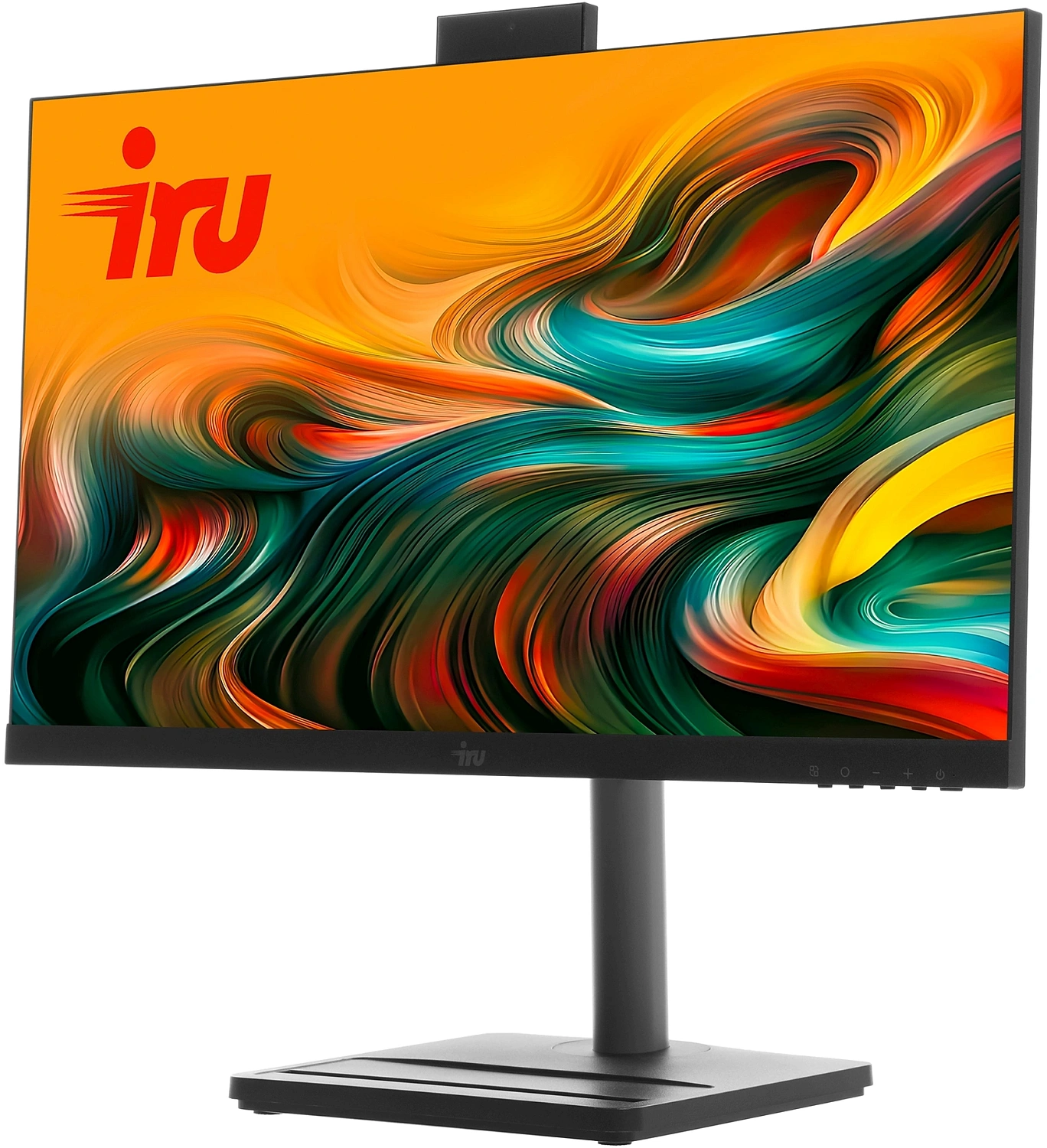 Моноблок IRU Tactio 24ID 23.8" Full HD i5 12400 (2.5) 16Gb SSD512Gb UHDG 730 CR Windows 11 Pro 64 GbitEth WiFi BT 120W Cam черный 1920x1080 (RUS)