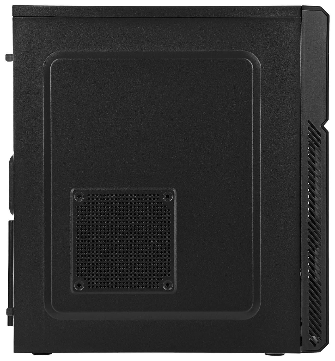 Корпус Digma DC-ATX101-U2 черный без БП ATX 1x80mm 2x120mm 2xUSB2.0 audio