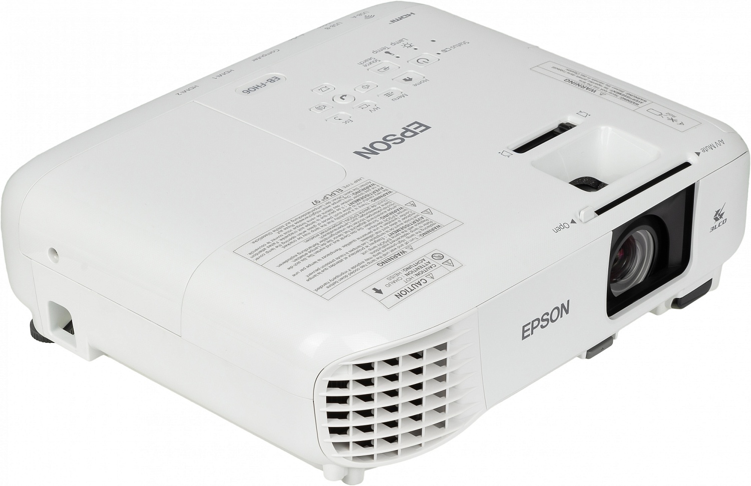Проектор Epson EB-FH06 LCD 3500Lm (1920x1080) 16000:1 ресурс лампы:6000часов 1xUSB typeA 1xUSB typeB 2xHDMI 2.7кг
