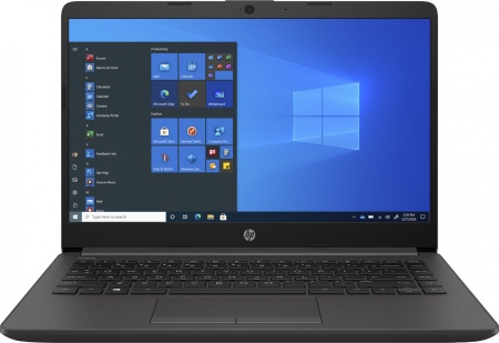 Ноутбук HP 240 G8 Core i3 1005G1 8Gb SSD256Gb Intel UHD Graphics 14" IPS FHD (1920x1080) Windows 10 Home 64 black WiFi BT Cam (43W55EA)