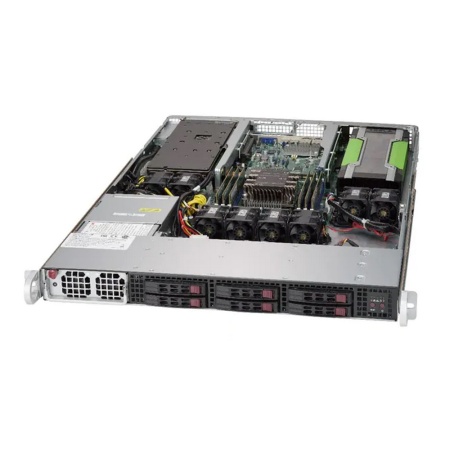 SYS-1019GP-TT X11SPG-TF 1U Rackmount CSE-118GTS-1K43BP2 SATA3 with RAID 0, 1, 5, 10 (293643)