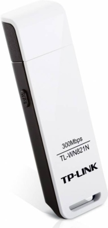 Сетевой адаптер Wi-Fi TP-Link TL-WN821N N300 USB 2.0 (ант.внутр.)