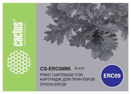 Картридж матричный Cactus CS-ERC09BK черный для Epson ERC09