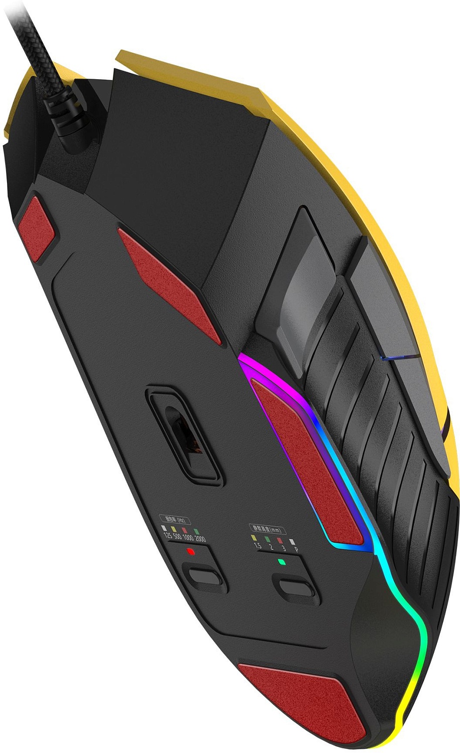 Мышь A4Tech Bloody W95 Max Sports желтый/серый оптическая (12000dpi) USB (10but) Мышь A4Tech Bloody W95 Max Sports желтый/серый оптическая (12000dpi) USB (10but)