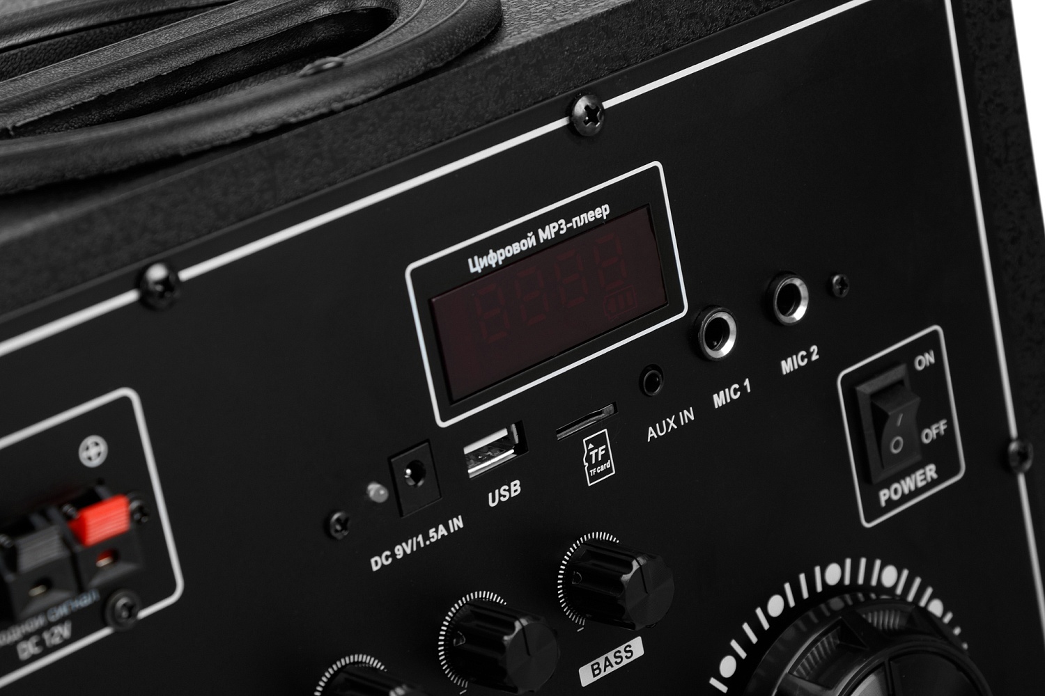 Минисистема Digma MS-14 черный 600Вт FM USB BT micro SD