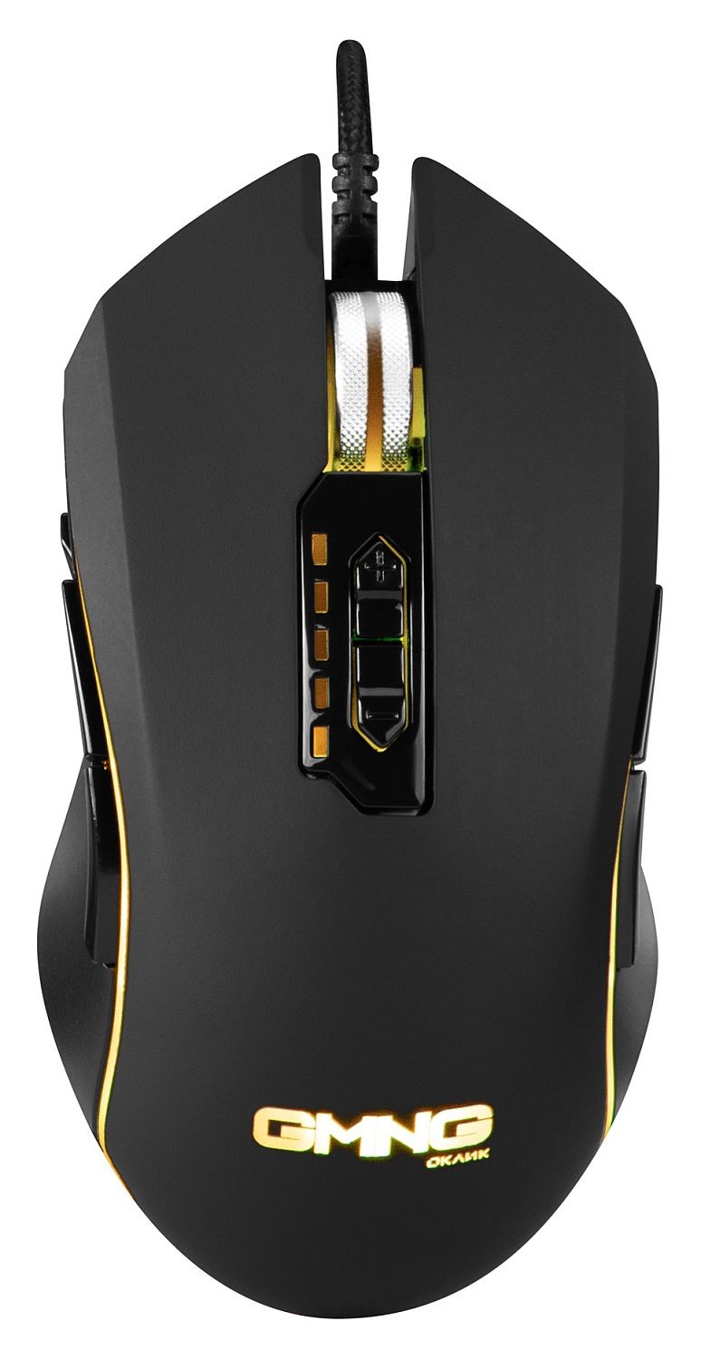 Мышь GMNG 970GM черный оптическая (7200dpi) USB (11but) Мышь GMNG 970GM черный оптическая (7200dpi) USB (11but)