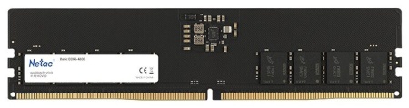 Оперативная память Netac Basic DIMM 16GB DDR5-4800 (PC5-38400) C40 40-40-40-77 1.1V Memory module