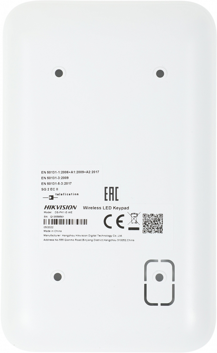 Клавиатура Hikvision Ax Pro DS-PK1-E-WE (DS-PK1-E-WE)