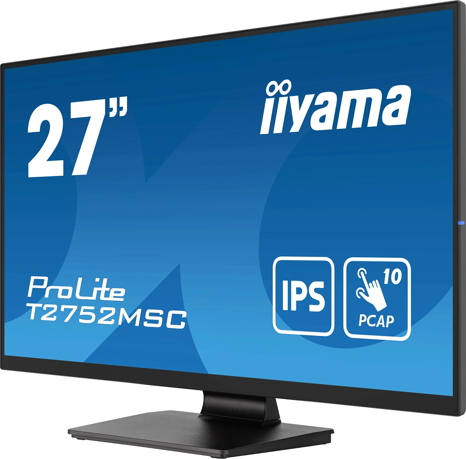Монитор Iiyama 27" ProLite T2752MSC-B1 черный IPS LED 5ms 16:9 HDMI M/M матовая 1000:1 400cd 178гр/178гр 1920x1080 60Hz DP FHD USB Touch 6.7кг