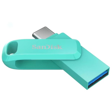 USB накопитель SanDisk Ultra Dual Drive Go USB Type-CTM Flash Drive 128GB Tiffany Green