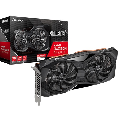 RX6700XT Challenger D 12G OC 12GB GDDR6 192-bit HDMI 3xDP RTL {10} (RX6700XT CLD 12GO) (934940)