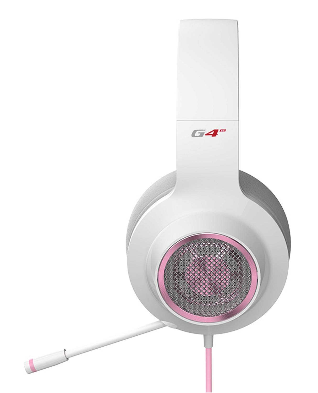 Наушники с микрофоном Edifier G4 SE белый 1.3м накладные оголовье