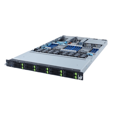 R182-NA0 1U, 2x LGA4189, 32x DIMM DDR4, 10x 2.5" SAS/SATA/NVME Gen 4, 2x 1Gb/s (Intel I350-AM2), 2 PCIE Gen 4 x16, 1x OCP 3.0 x16, 1x OCP 2.0 x8, AST2500, 2x 1300W (600181)