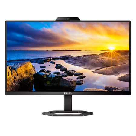 Монитор 23,8" Philips 24E1N5300HE 1920x1080, WLED, 16:9, IPS, 300cd, 1000:1, MID, 4ms, 178/178, HDMI, DP, 4xUSB 3.2, USB-C 65W, 75Hz, Speakers, Tilt, HAS, Pivot, Внеш, VESA, Black, 2y