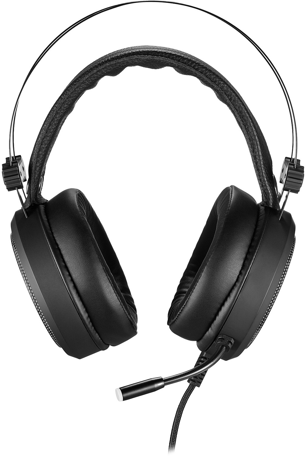 Наушники с микрофоном Оклик HS-L810G ANONYMOUS черный 2.2м мониторные оголовье (1460164)