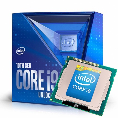 Core I9-10900K BOX (Comet Lake, 14nm, C10/T20, Base 3,70GHz, Turbo 5,30GHz, ITBMT3.0 - 5,20GHz, UHD 630, L3 20Mb, TDP 125W, w/o cooler, vPro, S1200), RTL {5} (188623)