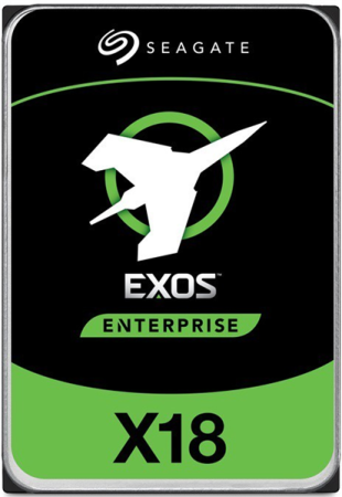 Жесткий диск Seagate SAS 3.0 18Tb ST18000NM004J Server Exos X18 512E (7200rpm) 256Mb 3.5"