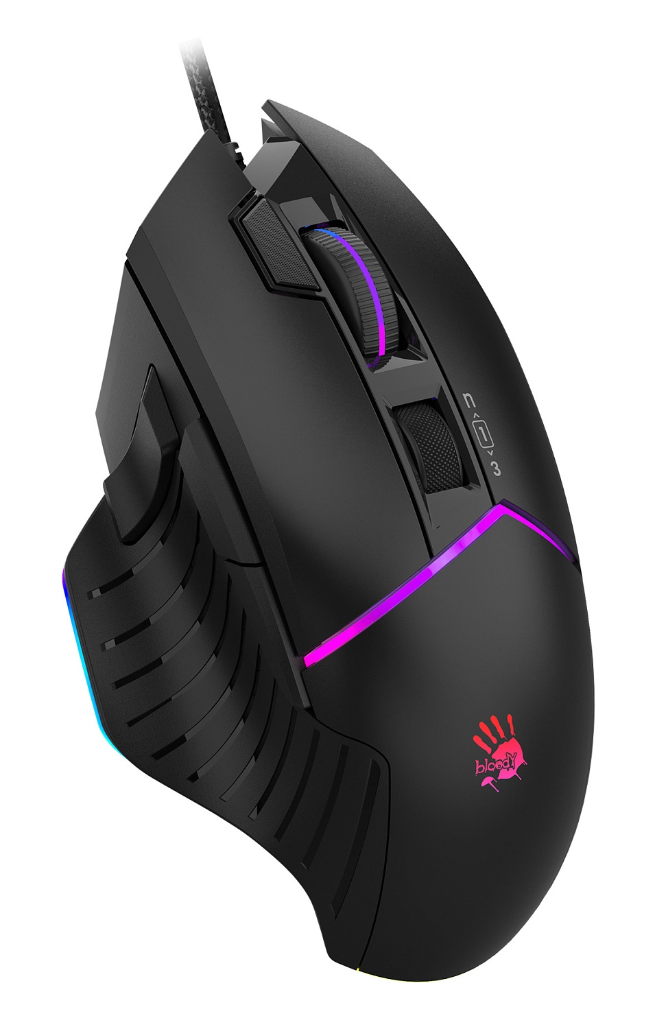 Мышь A4Tech Bloody W95 Max черный оптическая (12000dpi) USB (6but) Мышь A4Tech Bloody W95 Max черный оптическая (12000dpi) USB (6but)