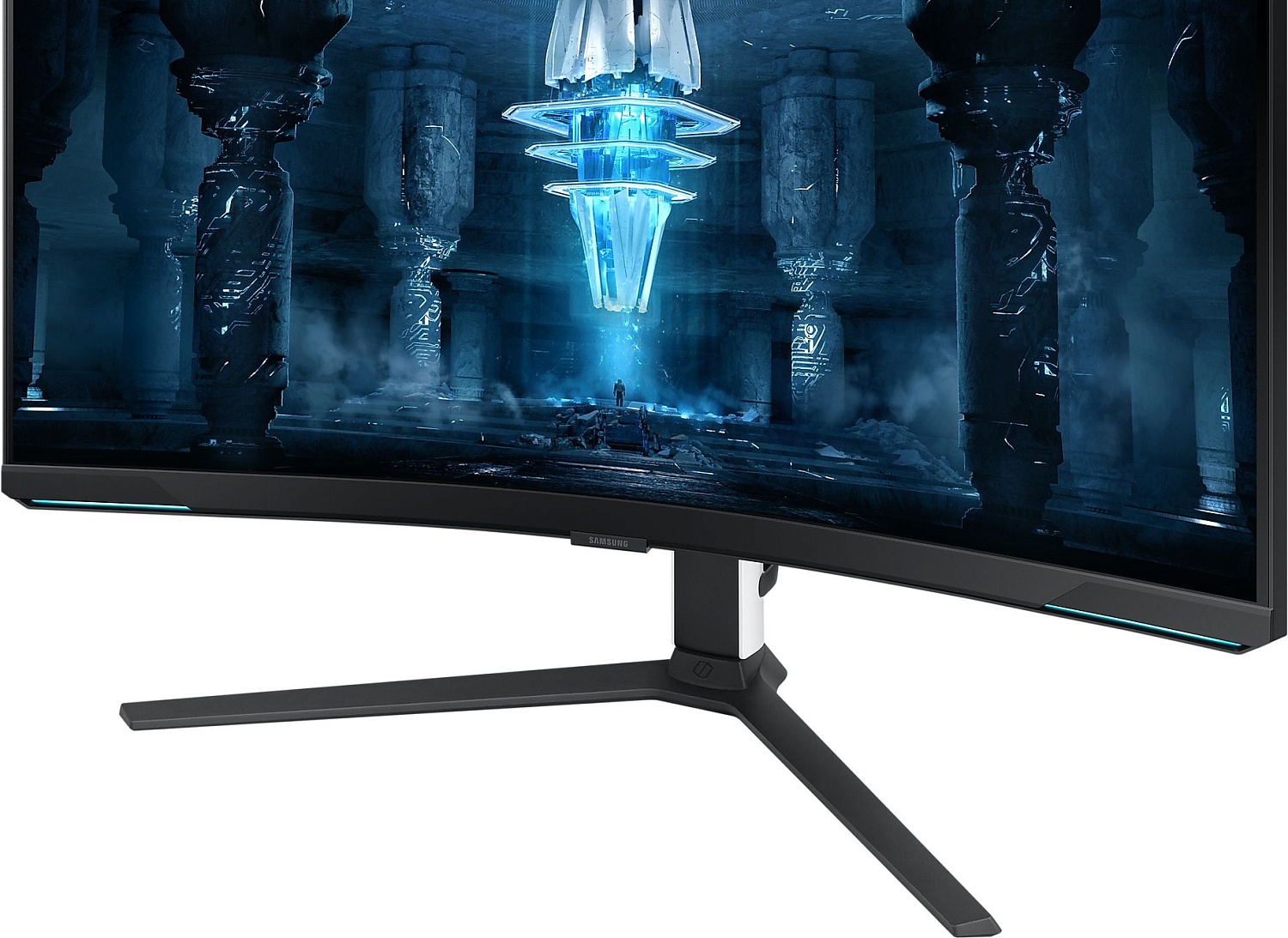 Монитор Samsung 32" Odyssey Neo G8 S32BG852NI черный VA LED 16:9 HDMI полуматовая HAS Piv 350cd 178гр/178гр 3840x2160 240Hz FreeSync Premium Pro DP 4K USB 7кг