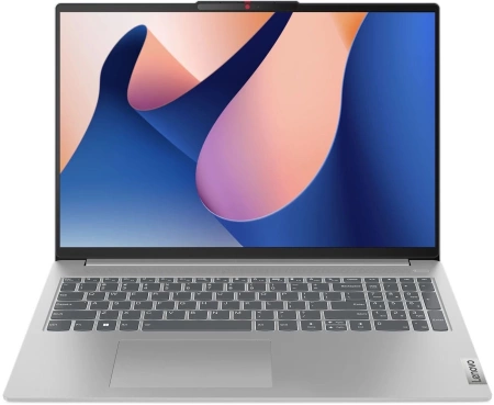 Ноутбук Lenovo IdeaPad Slim 5 16IAH8 Core i5 12450H 16Gb SSD512Gb Intel UHD Graphics 16" IPS WUXGA (1920x1200) noOS grey WiFi BT Cam (83BG006URK)