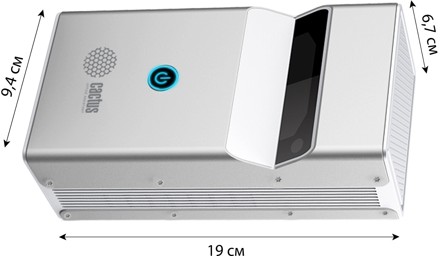 Проектор Cactus CS-PRU.03WT.WUXGA-A DLP 6500Lm (1920x1080) 2000:1 ресурс лампы:30000часов 1xUSB typeA 1xHDMI 1.5кг