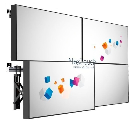 Панель NexTouch 55" NextPanel55W18 черный IPS LED 8ms 16:9 HDMI матовая 1200:1 500cd 178гр/178гр 1920x1080 DP USB 25кг (RUS)