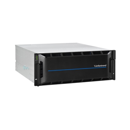 Система хранения данных EonStor GS 2000 4U/24bay,dual redundant subsystem,2x12Gb/s SAS ports,8x1G iSCSI ports,4x host board,4x4GB RAM,2x(PSU+FAN),2x(SuperCap+Flash module),24xSAS SFF/LFF,1xRail kit(GS 2024RTCF-D)