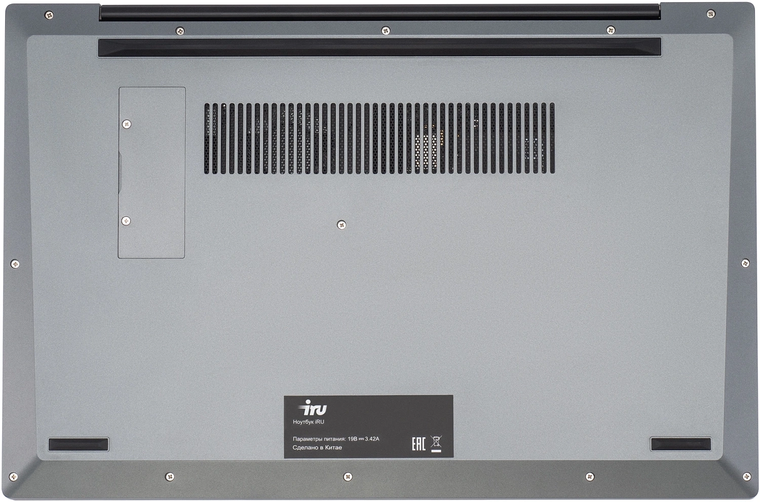 Ноутбук IRU Tactio 15PHC Ryzen 5 7430U 8Gb SSD256Gb AMD Radeon Graphics 15.6" IPS FHD (1920x1080) FreeDOS black WiFi BT Cam 4000mAh (2150143)