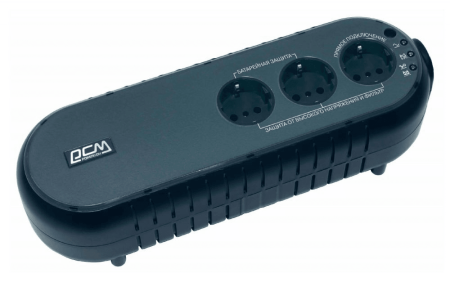 Источник бесперебойного питания Powercom WOW 300 165Вт 300ВА черный