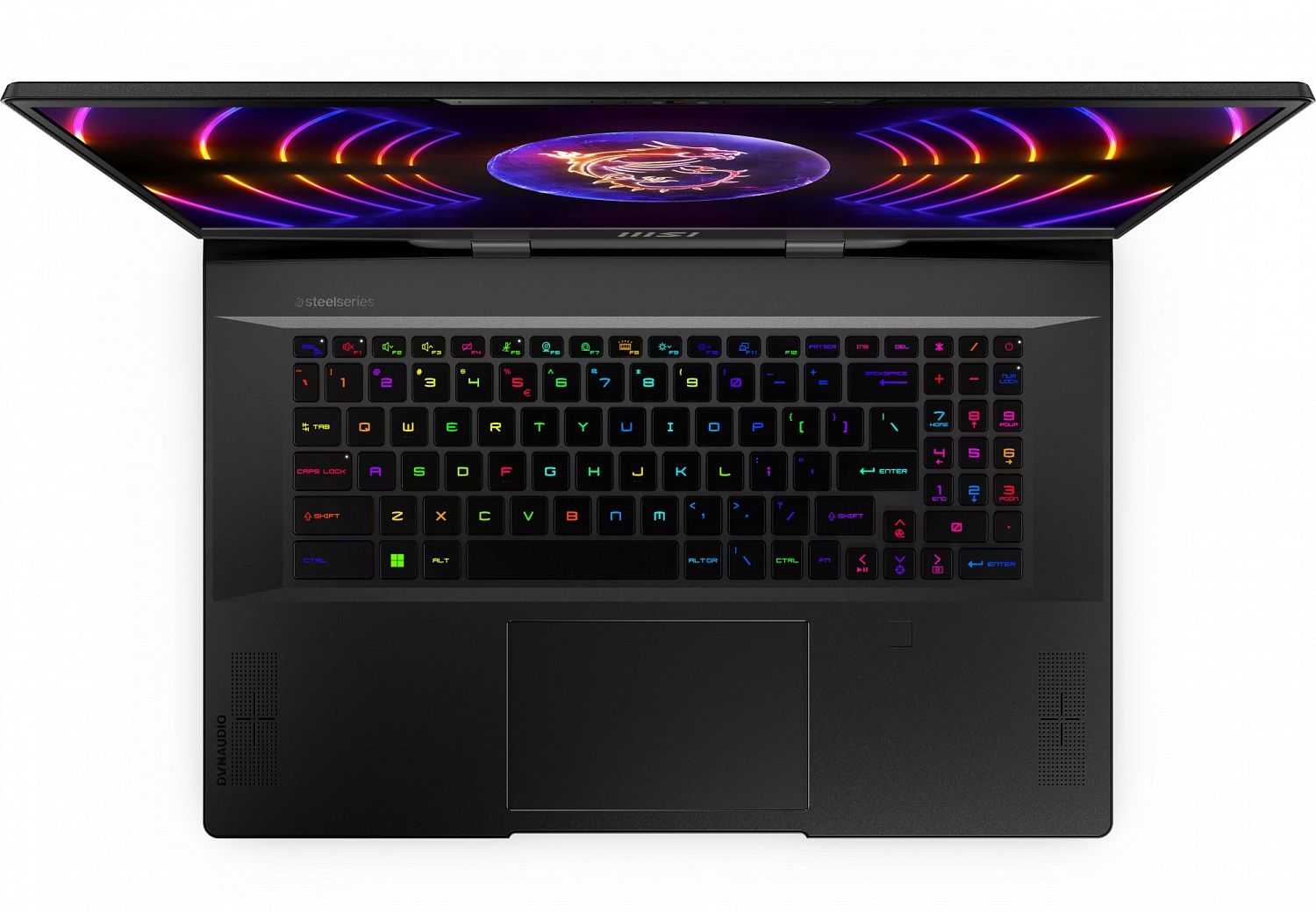 Ноутбук MSI Stealth 17 Studio A13VG-035RU Core i7 13700H 32Gb SSD2Tb NVIDIA GeForce RTX4070 8Gb 17.3" IPS QHD (2560x1440) Windows 11 Home black WiFi BT Cam (9S7-17P311-035)