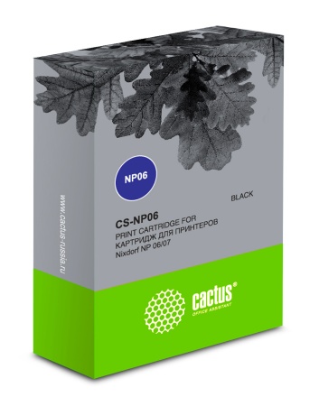 Картридж матричный Cactus 1750076156 CS-NP06 черный для Nixdorf NP 06