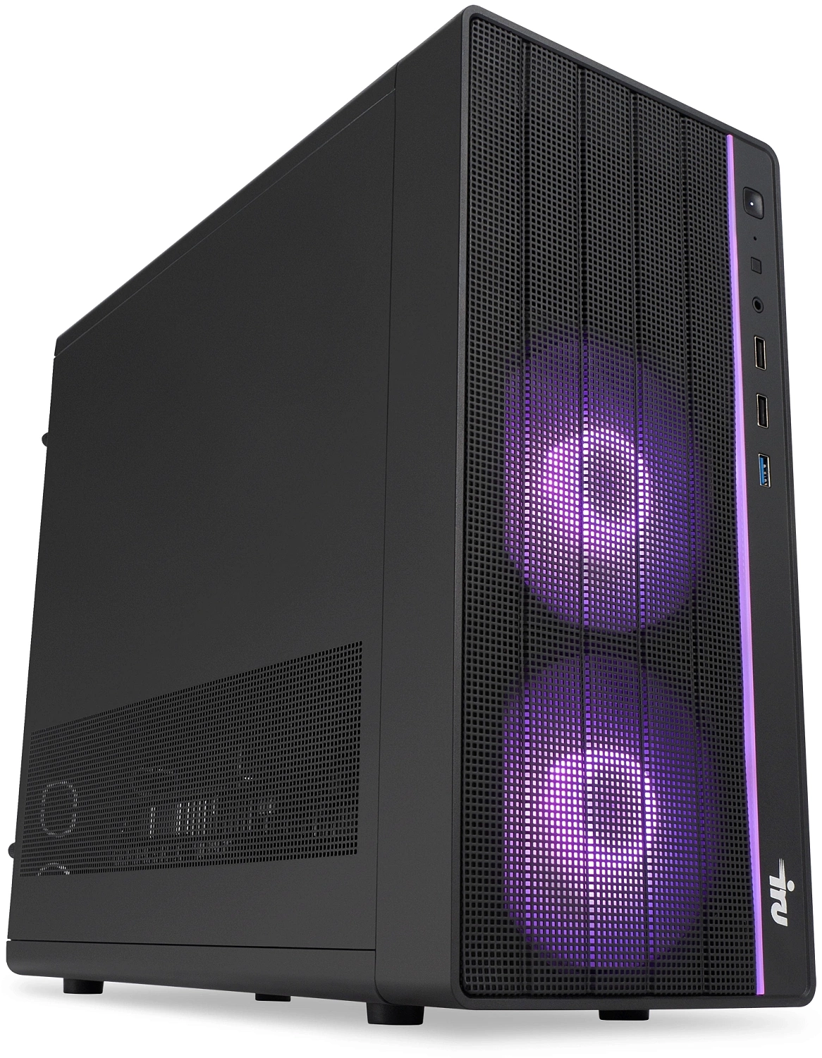 ПК IRU Game 510H6SEA MT i5 12400F (2.5) 32Gb SSD512Gb RTX4060 8Gb Free DOS GbitEth 500W черный (2023179)