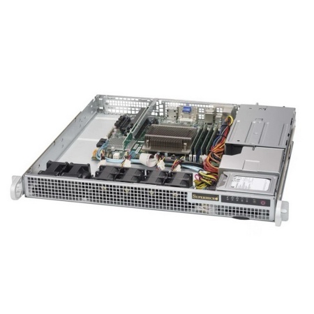 SYS-1019S-M2 1U Rackmount CSE-514-407C-1P X11SSZ-QF 2xSATA3 (6Gbps) ports; RAID 0, 1 (209934)