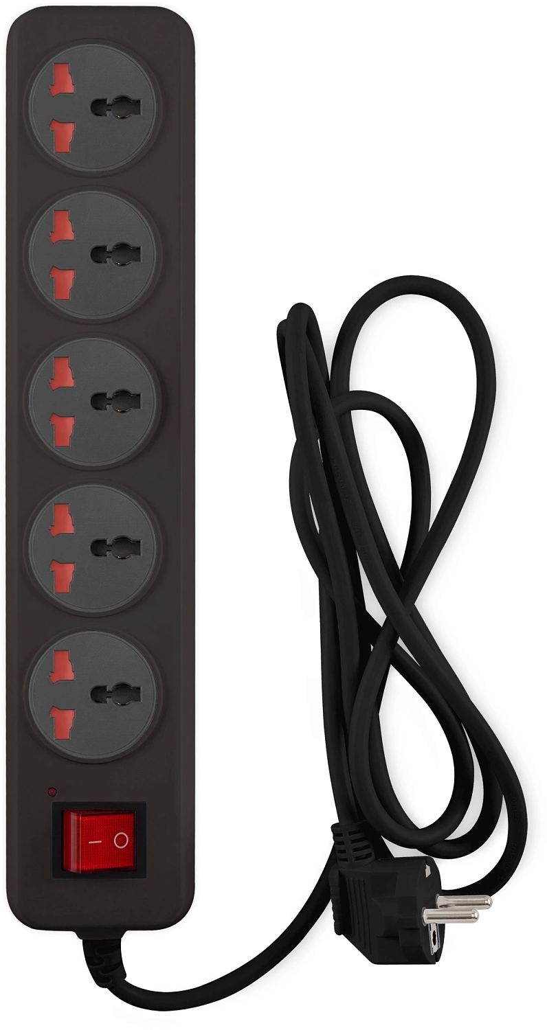 Сетевой фильтр Buro 500UNH-5-BG 5м (5 розеток) черный/серый (коробка) Сетевой фильтр Buro 500UNH-5-BG 5м (5 розеток) черный/серый (коробка)