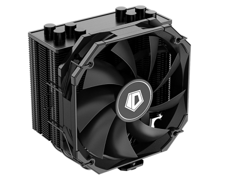 Устройство охлаждения(кулер) ID-Cooling SE-224-XTS MINI BLACK Soc-AM5/AM4/1151/1200/1700 4-pin 16-32dB Al+Cu 180W 690gr Ret