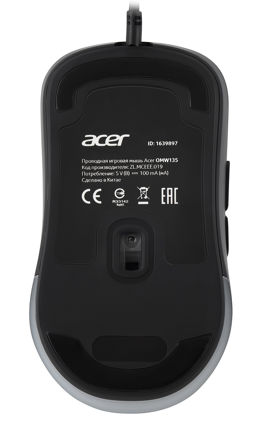 Мышь Acer OMW135 черный оптическая (3200dpi) USB (6but) Мышь Acer OMW135 черный оптическая (3200dpi) USB (6but)