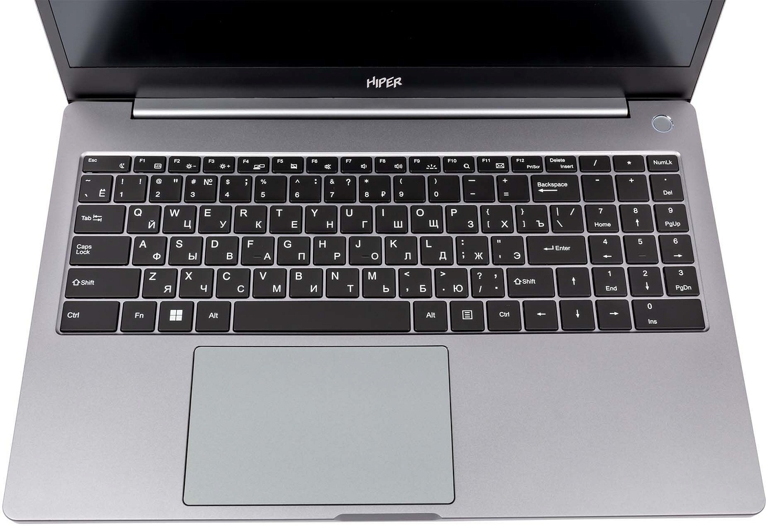 Ноутбук Hiper Expertbook Ryzen 7 5800U 16Gb SSD512Gb AMD Radeon 15.6" IPS FHD (1920x1080) Free DOS grey WiFi BT Cam 4800mAh (J8BD8Y50)