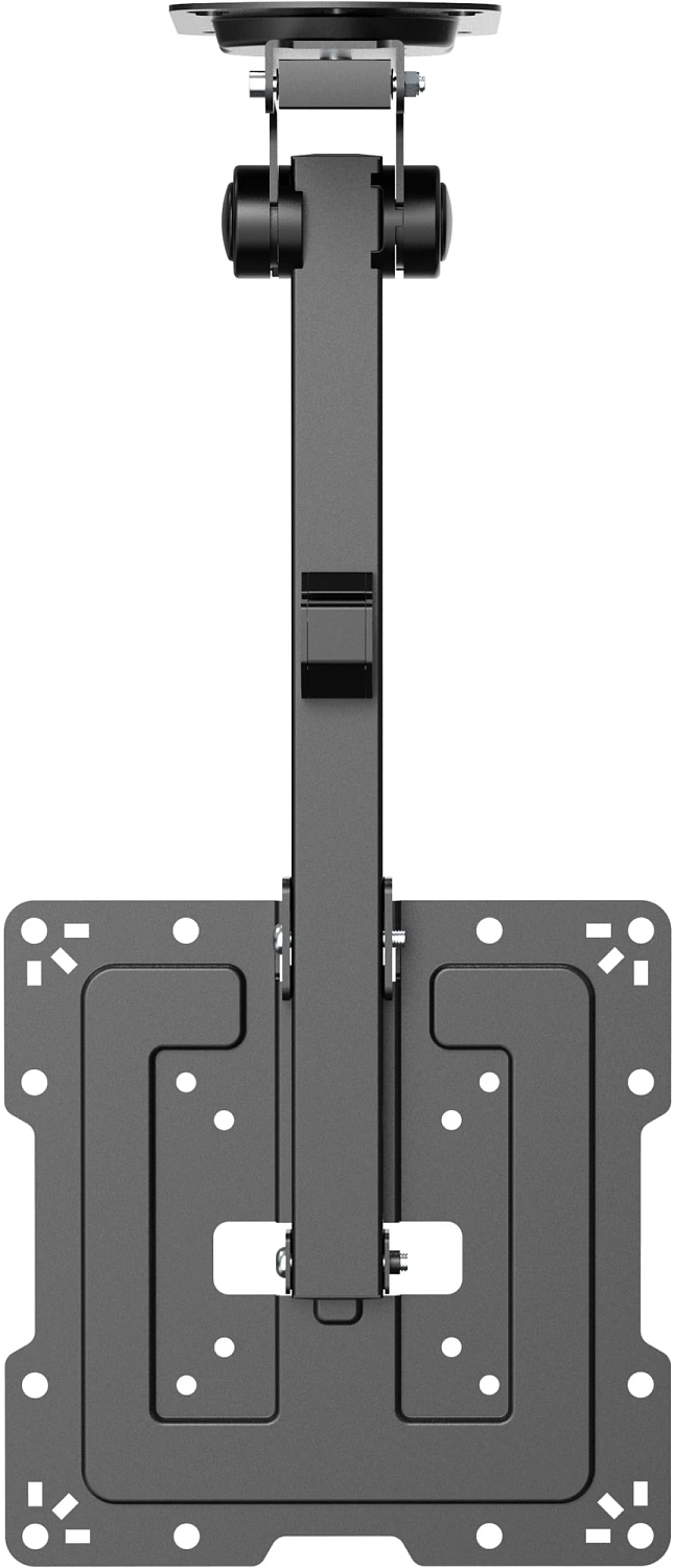 Кронштейн для телевизора Ultramounts UM967 черный 23"-55" макс.20кг потолочный поворот и наклон
