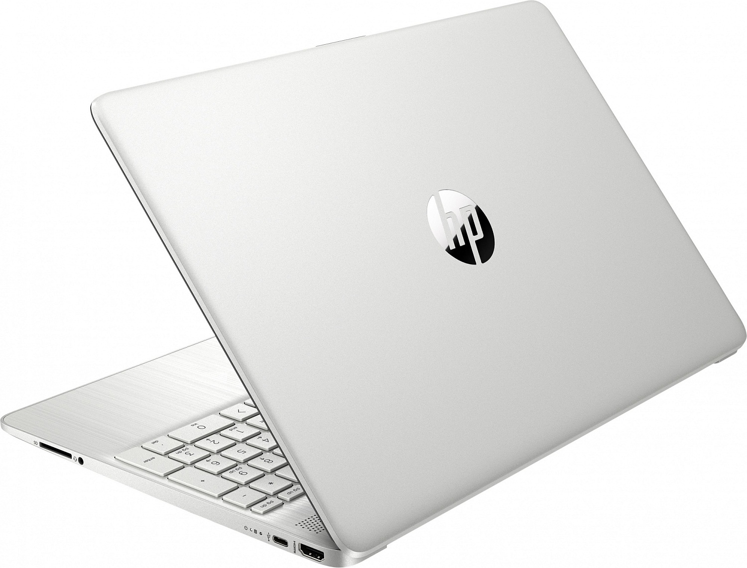 Ноутбук HP 15s-eq3010ny Ryzen 7 5825U 16Gb SSD512Gb AMD Radeon 15.6" SVA FHD (1920x1080) Free DOS 3.0 silver WiFi BT Cam (7D1E4EA)