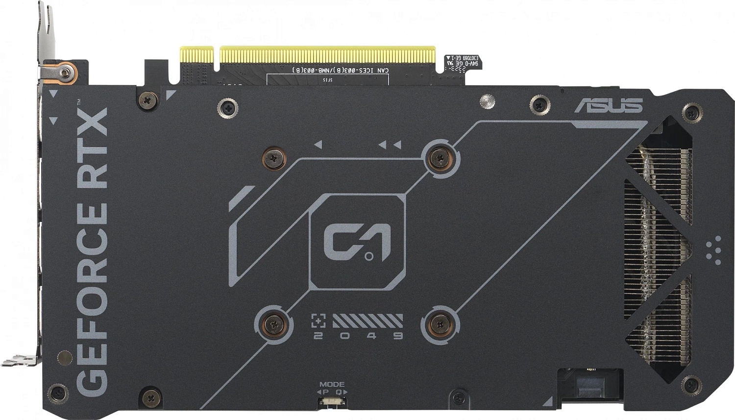 Видеокарта Asus PCI-E 4.0 DUAL-RTX4060TI-16G NVIDIA GeForce RTX 4060TI 16Gb 128bit GDDR6 2535/18000 HDMIx1 DPx3 HDCP Ret