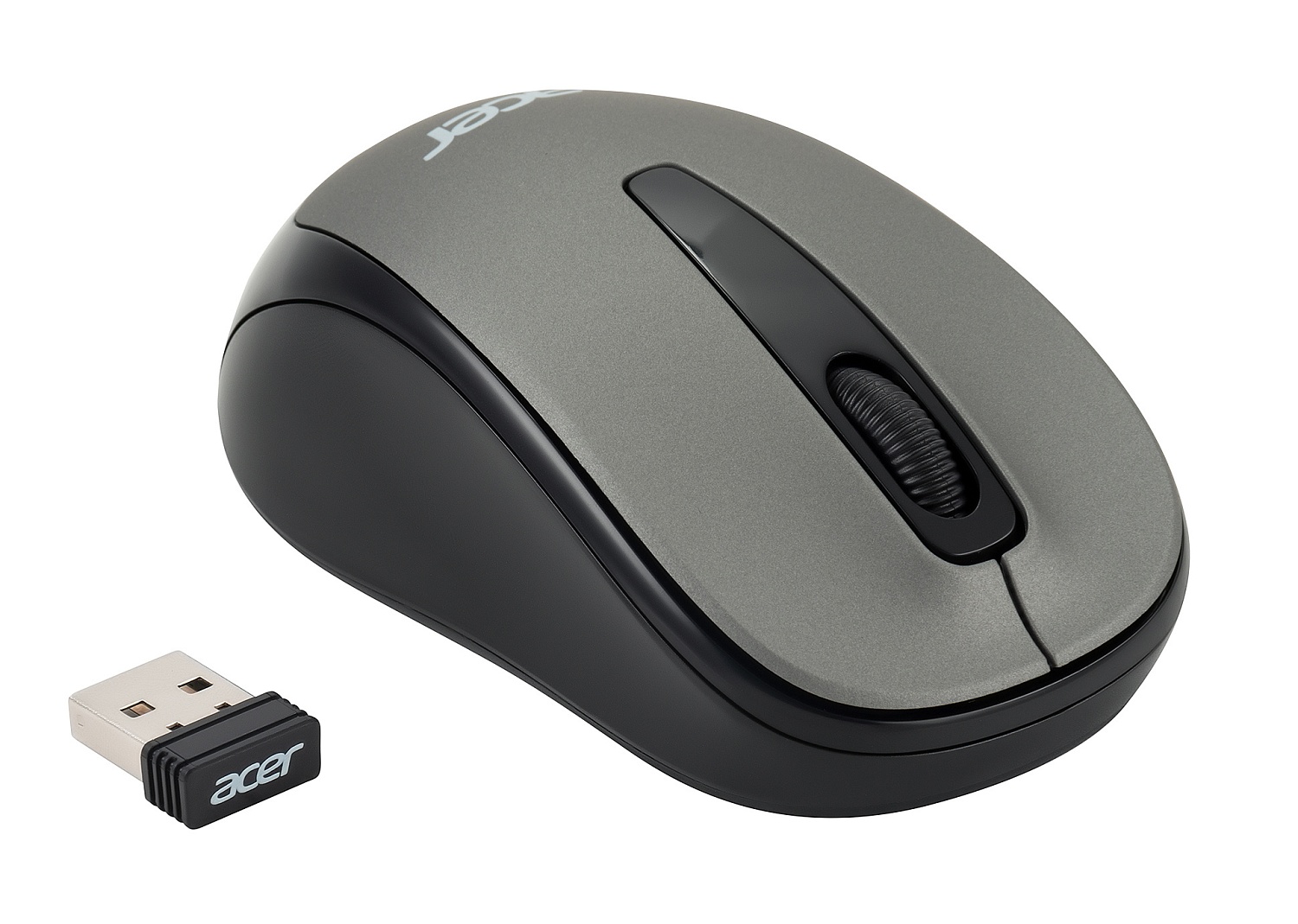 Мышь Acer OMR134 серый оптическая (1000dpi) беспроводная USB для ноутбука (2but) Мышь Acer OMR134 серый оптическая (1000dpi) беспроводная USB для ноутбука (2but)