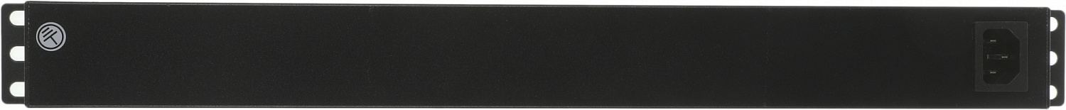 ITK PDU 6 розеток DIN49440 (нем.станд.), с автоматом 10А, 1U, без шнура, вх.IEX320 C14, алюминиевый профиль, черный ITK PDU 6 розеток DIN49440 (нем.станд.), с автоматом 10А, 1U, без шнура, вх.IEX320 C14, алюминиевый профиль, черный