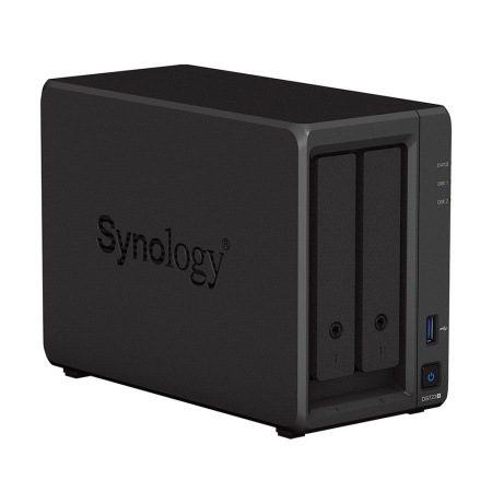 Система хранения данных Synology QC2,6GhzCPU/2GB(upto32)/RAID0,1,10,5,6/up to 2HDDs SATA(3,5' or 2,5')(upto 7 with DX517)/1xUSB3.2/2GigEth/iSCSI/2xIPcam(up to40)/1xPCIe 3.0/1xPS/1YW (repl DS720+)''