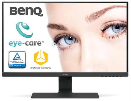 Монитор BENQ 27" GW2780, IPS LED, 1920x1080,  250 cd/m2, 20M:1, 178/178, 5ms, D-sub, HDMI1.4, DP1.2; Tilt; Speaker Black