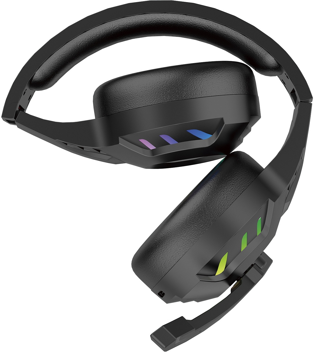 Наушники с микрофоном Оклик HS-L420G черный мониторные BT оголовье (1939799)