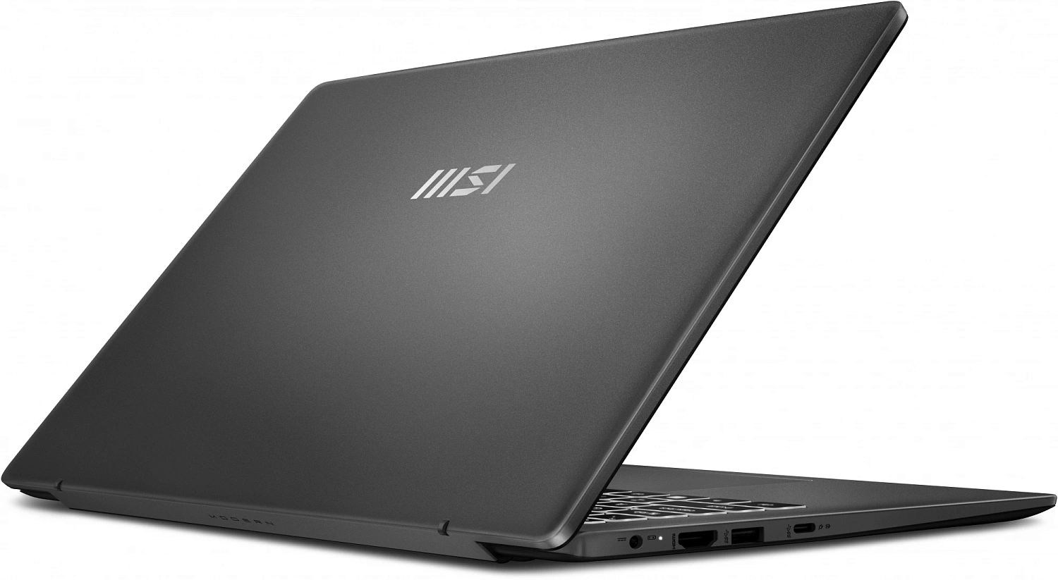 Ноутбук MSI Modern F13MG-071XRU Core i3 1315U 8Gb SSD512Gb Intel Iris Xe graphics 14" IPS FHD (1920x1080) FreeDOS grey WiFi BT Cam (9S7-14S121-071)