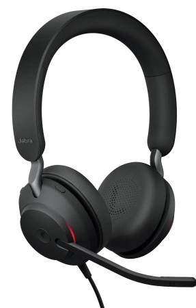 Наушники с микрофоном Jabra Evolve2 40 SE черный 1.5м накладные оголовье (24189-999-899)